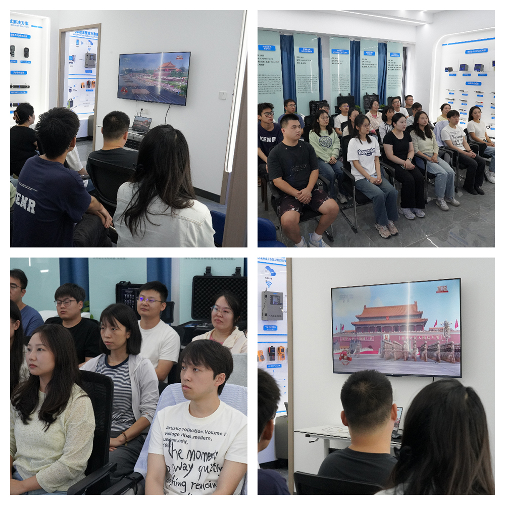 贏潤集團(tuán)致敬抗戰(zhàn)勝利80周年：全員觀閱兵，傳承歷史精神